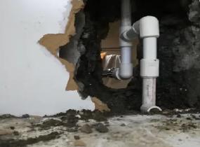 城厢厨房下水管道漏水检测